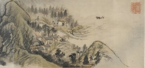 Perzikbloesem Lente, Qing-dynastie, 1690s-begin 1700s